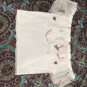 Off the shoulder summer shirt